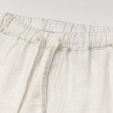 Long Linen Pants - White