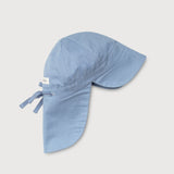 Linen Sun Hat - Blue