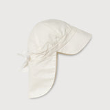 Linen Sun Hat - White