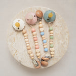 Silicone & Wood Pacifier Clip - SoLoveAble