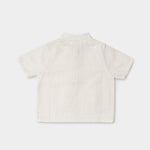 Short Linen Shirt - White SoLoveAble