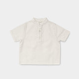 Short Linen Shirt - White SoLoveAble
