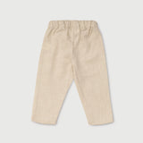 Long Linen Pants - Beige - SoLoveAble