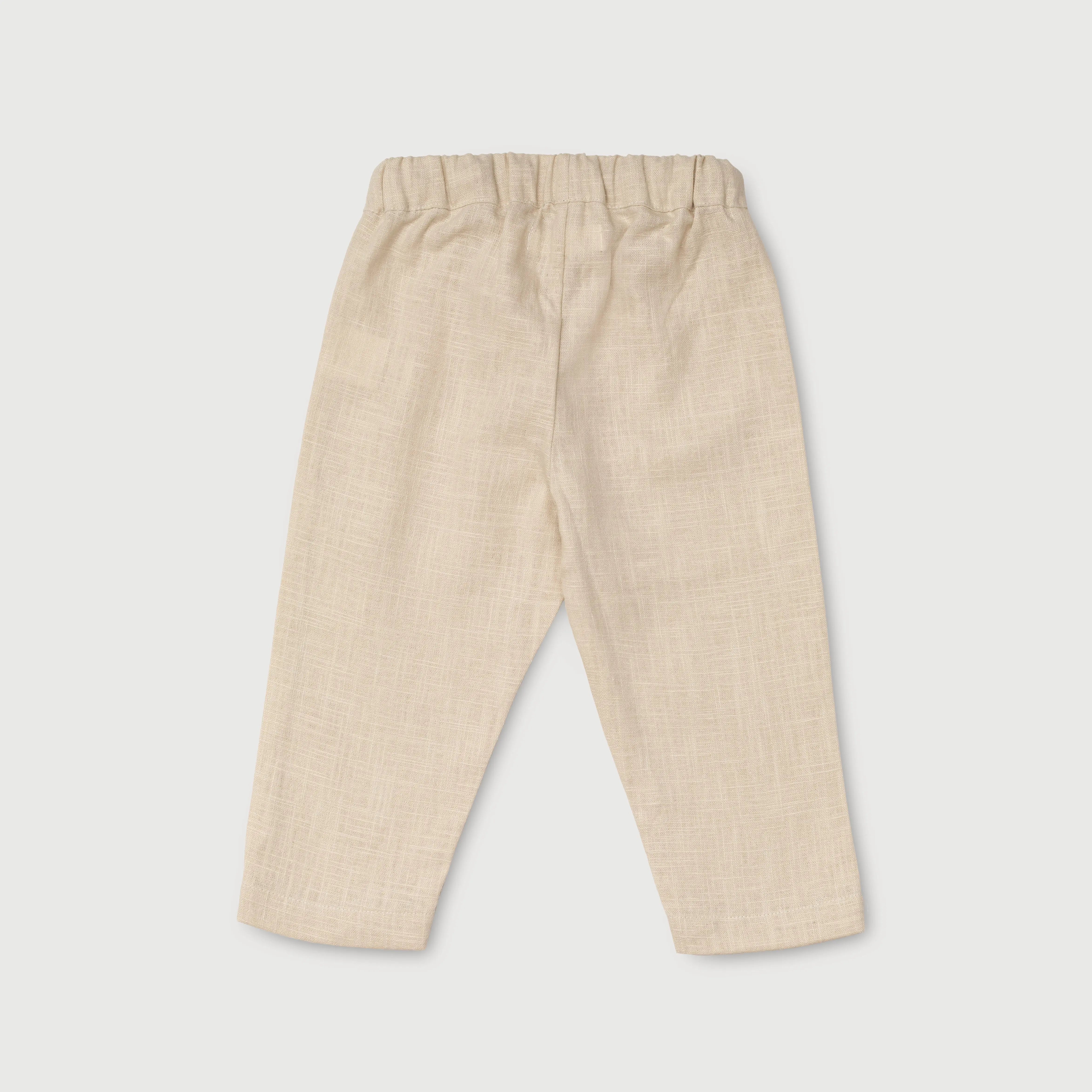 Long Linen Pants - Beige - SoLoveAble