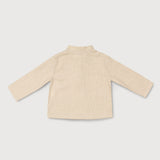 Long Linen Shirt - Beige - SoLoveAble