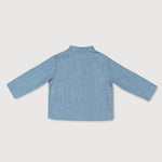 Long Linen Shirt - Blue - SoLoveAble