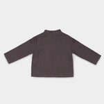 Long Linen Shirt - Dark Brown - SoLoveAble