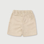 Short Linen Pants - Beige - SoLoveAble