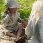 Long Linen Shirt - Beige - SoLoveAble