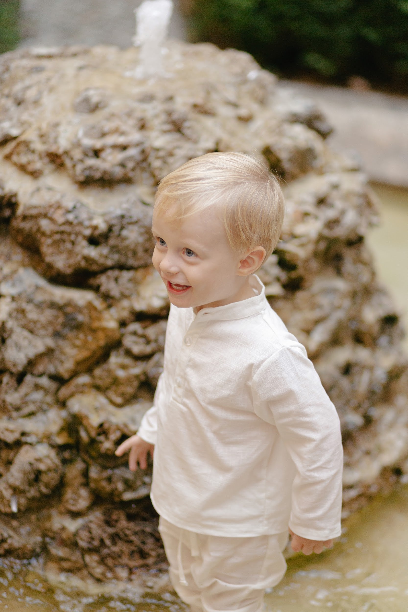 Long Linen Shirt - White - SoLoveAble