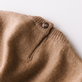 Baby Cashmere Sweater - Caramel Brown