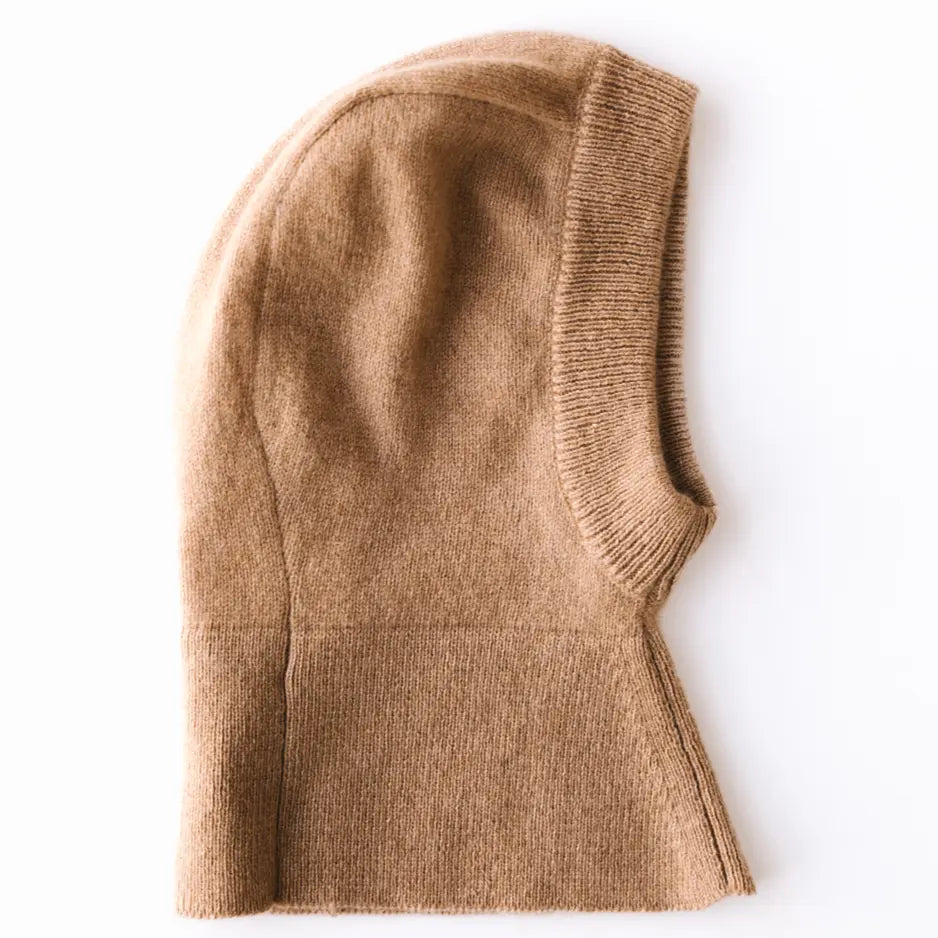 Baby Cashmere Balaclava - Caramel Brown SoLoveAble